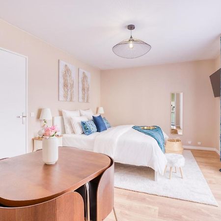 Studio Hotel - Lit King Size - Parking - Wifi - Proche Cdg Livry-Gargan Exteriér fotografie