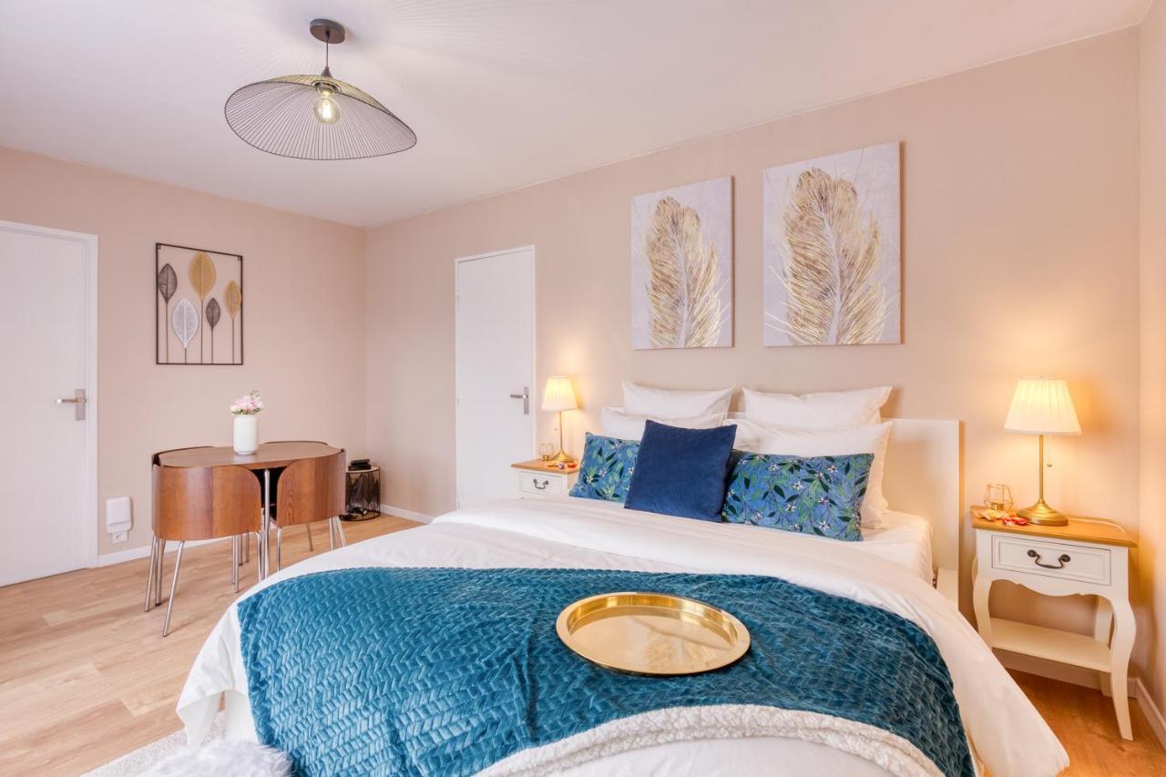 Studio Hotel - Lit King Size - Parking - Wifi - Proche Cdg Livry-Gargan Exteriér fotografie